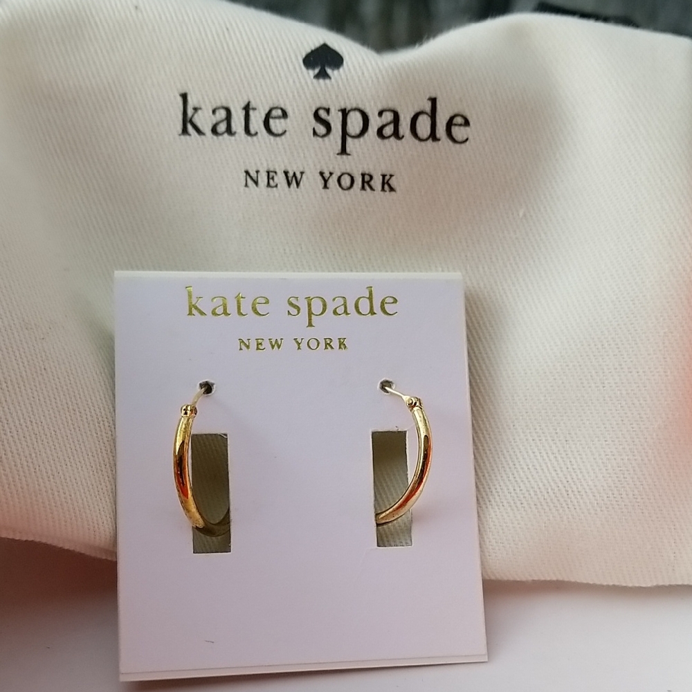 Kate Spade Gold Hoop Earrings